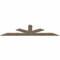 Ekena Millwork Saratoga Smooth Timber Gable Bracket, Douglas Fir, 84"W x 21"H x 1 1/2"D x 5 1/2"F, 6/12 Pitch GBW084X21X0206SAR00SDF - alternate 4